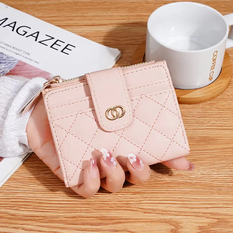 Women's Wallet Classic Style Embroidery Thread Multi-card-slot Coin Purse Women - Image 2