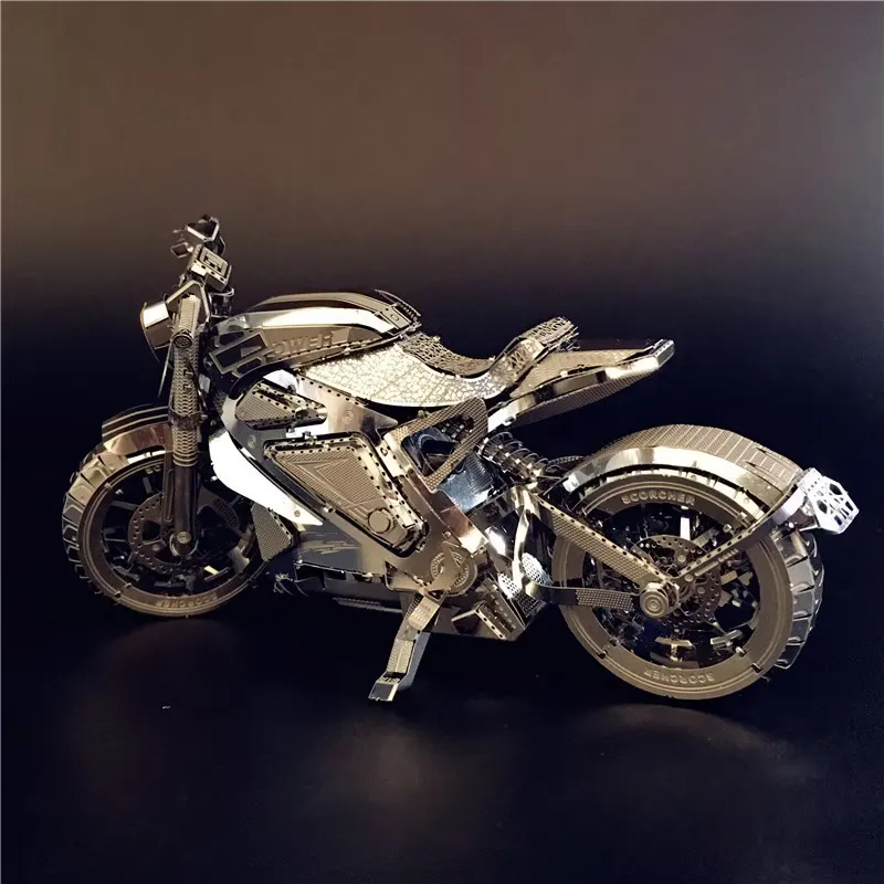 Metal Motorcycle Puzzle