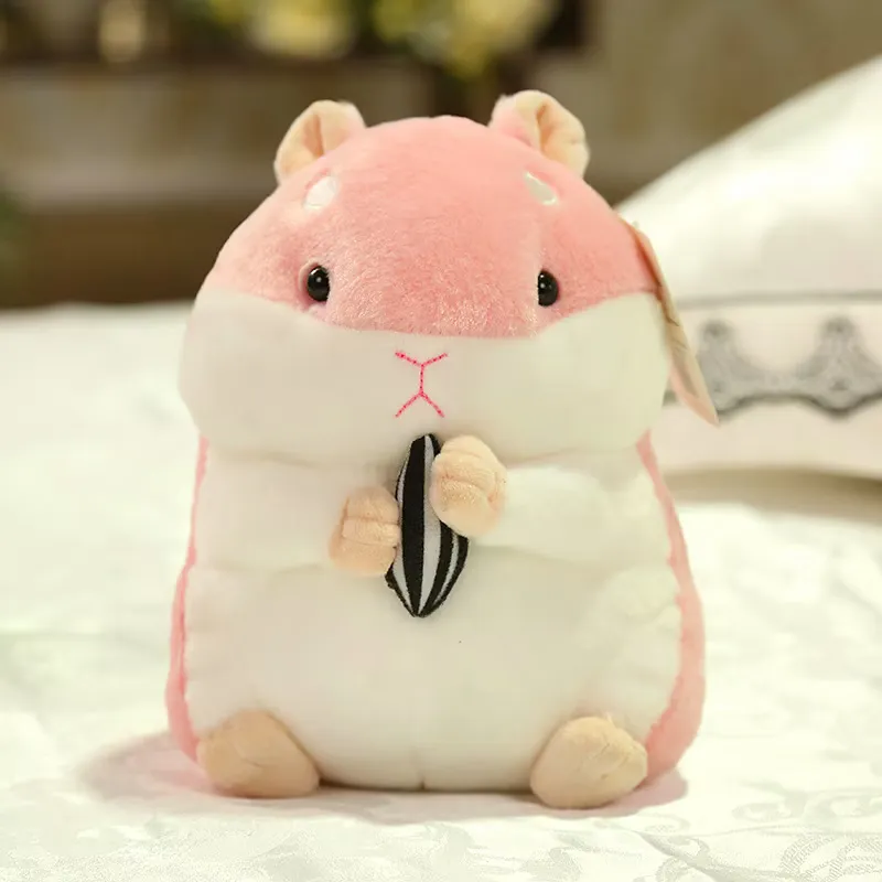 Cute Hamster Plush Toy Mouse Pendant Keychain Doll - Image 2