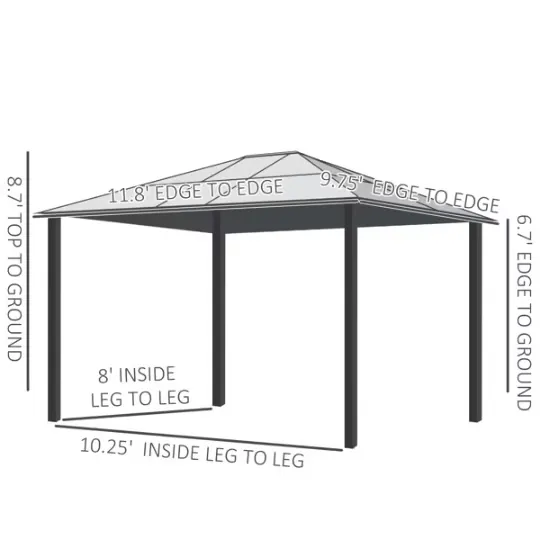 Patio Gazebo Pergola Gazebo - Image 2