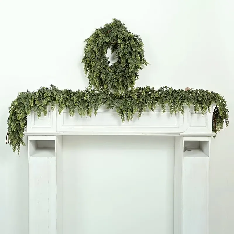 Thickened Cedar Rattan Decorations Christmas Pine And Cypress Rattan - Image 2