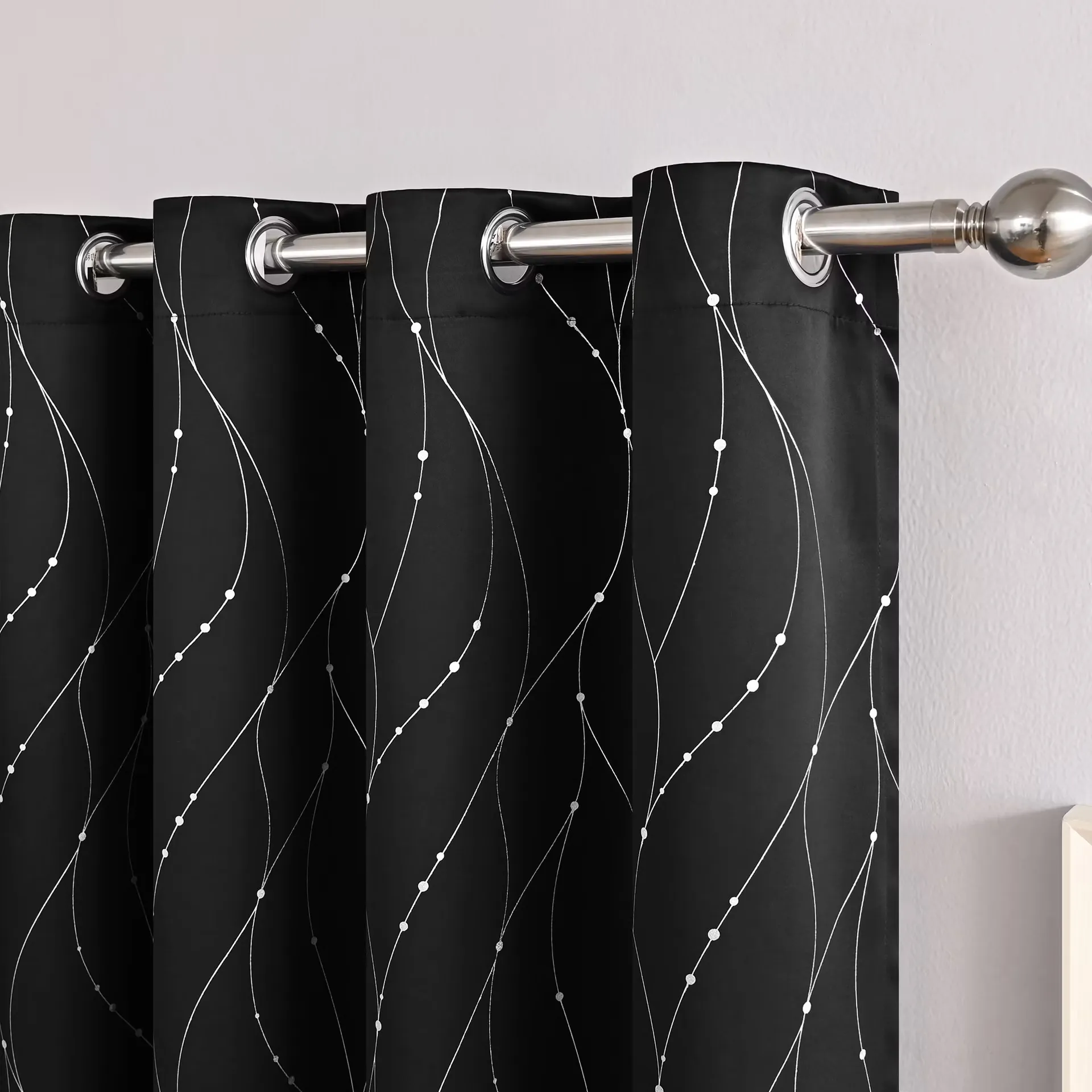 Modern Minimalist Furnishings Decorative Blackout Curtains - Image 2